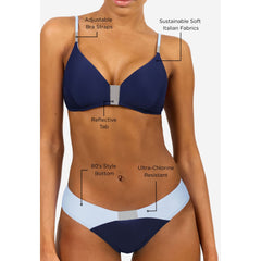 Timor Bikini Top Ocean Mist
