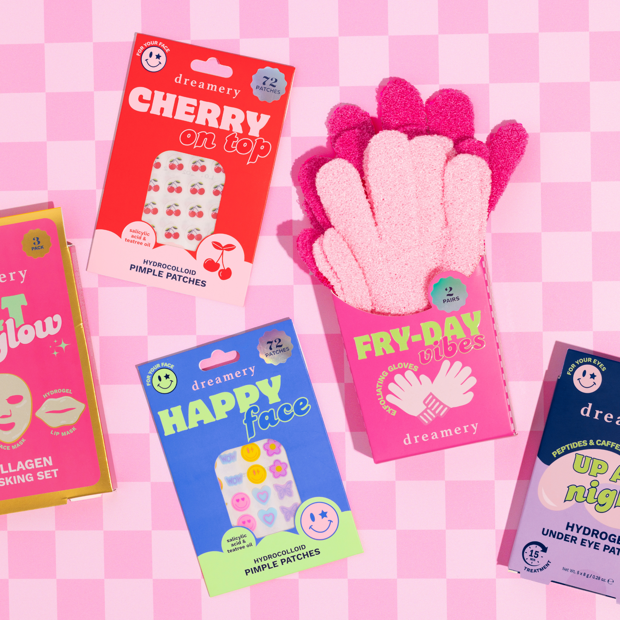 Fry'day Vibes Exfoliating Bath Mitts