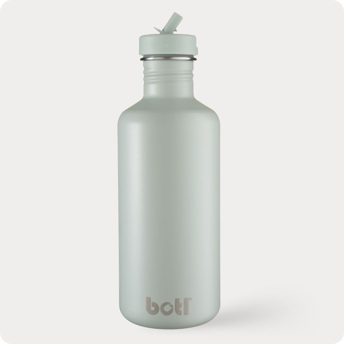 1200ml Large Lightweight Stainless Steel – Not Insulated With Leakproof Straw Cap | BOTL