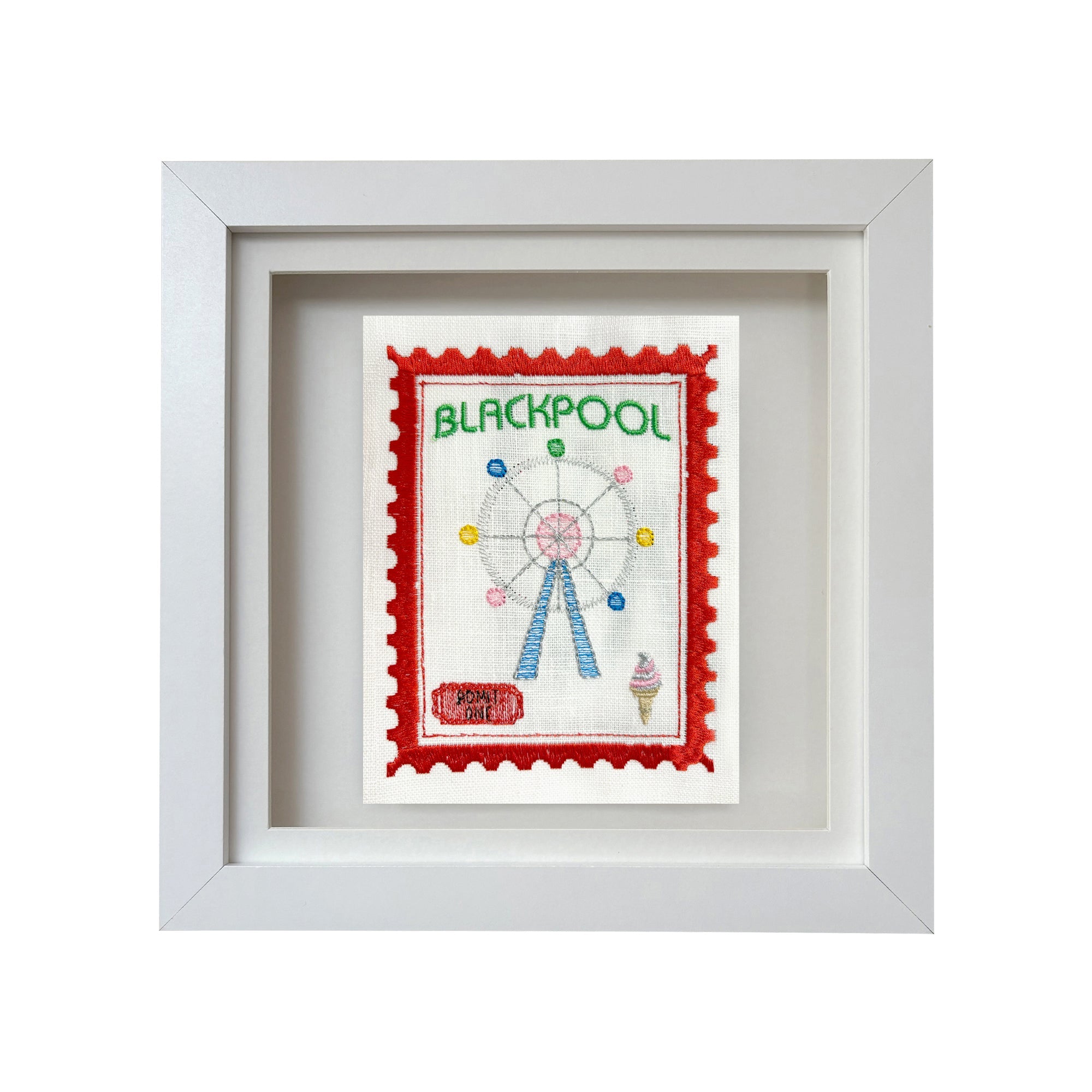 Blackpool Stamp Artwork