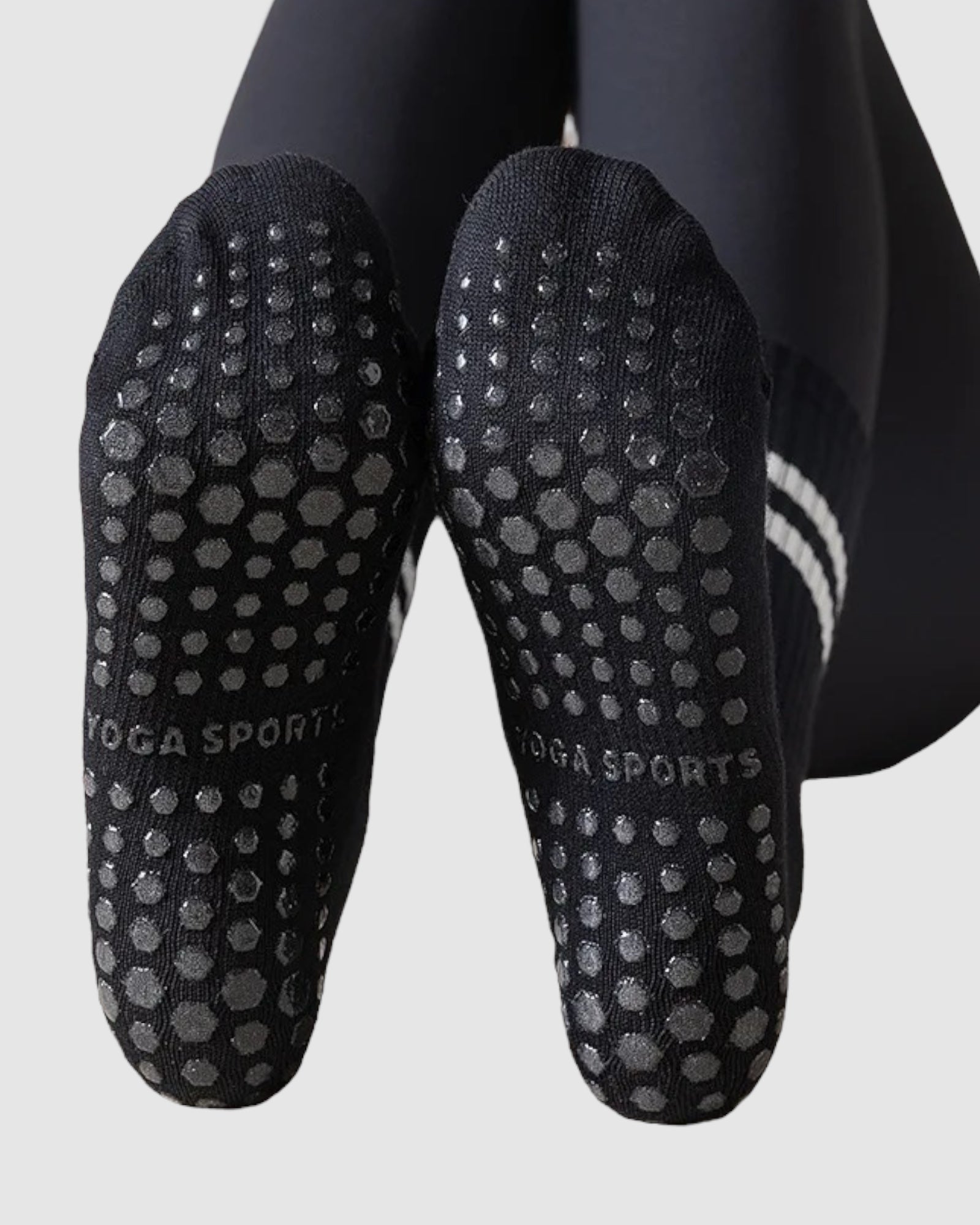 Varsity Grip Socks - 3 Pack - Black/White