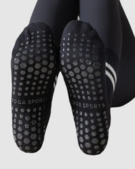 Varsity Grip Socks - 3 Pack - Black/White