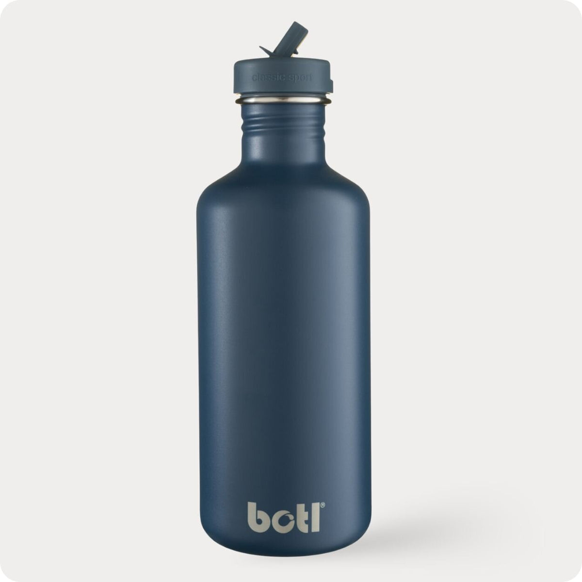1200ml Large Lightweight Stainless Steel – Not Insulated With Leakproof Straw Cap | BOTL