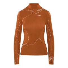 Soulstitch High Neck in Camel Brown