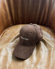 Organic Corduroy Alex Cap Brown