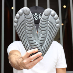 Night Platinum Flip-Flops by GUDO WORLD