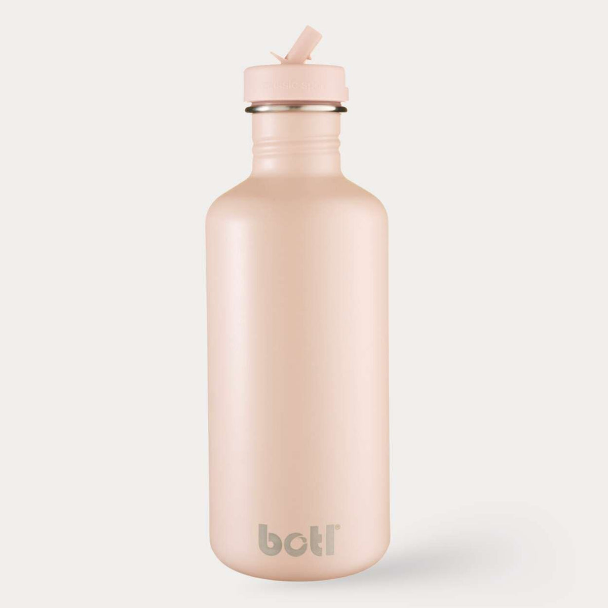 1200ml Large Stainless Steel Bottle – Non Insulated | Plaster Pink | BOTL