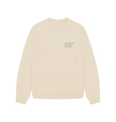 Oatmeal B-Confident Organic Sweatshirt