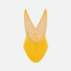 Low Back V-Neck Swimsuit
