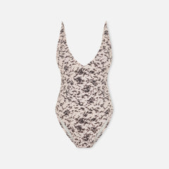Low Back V-Neck Swimsuit