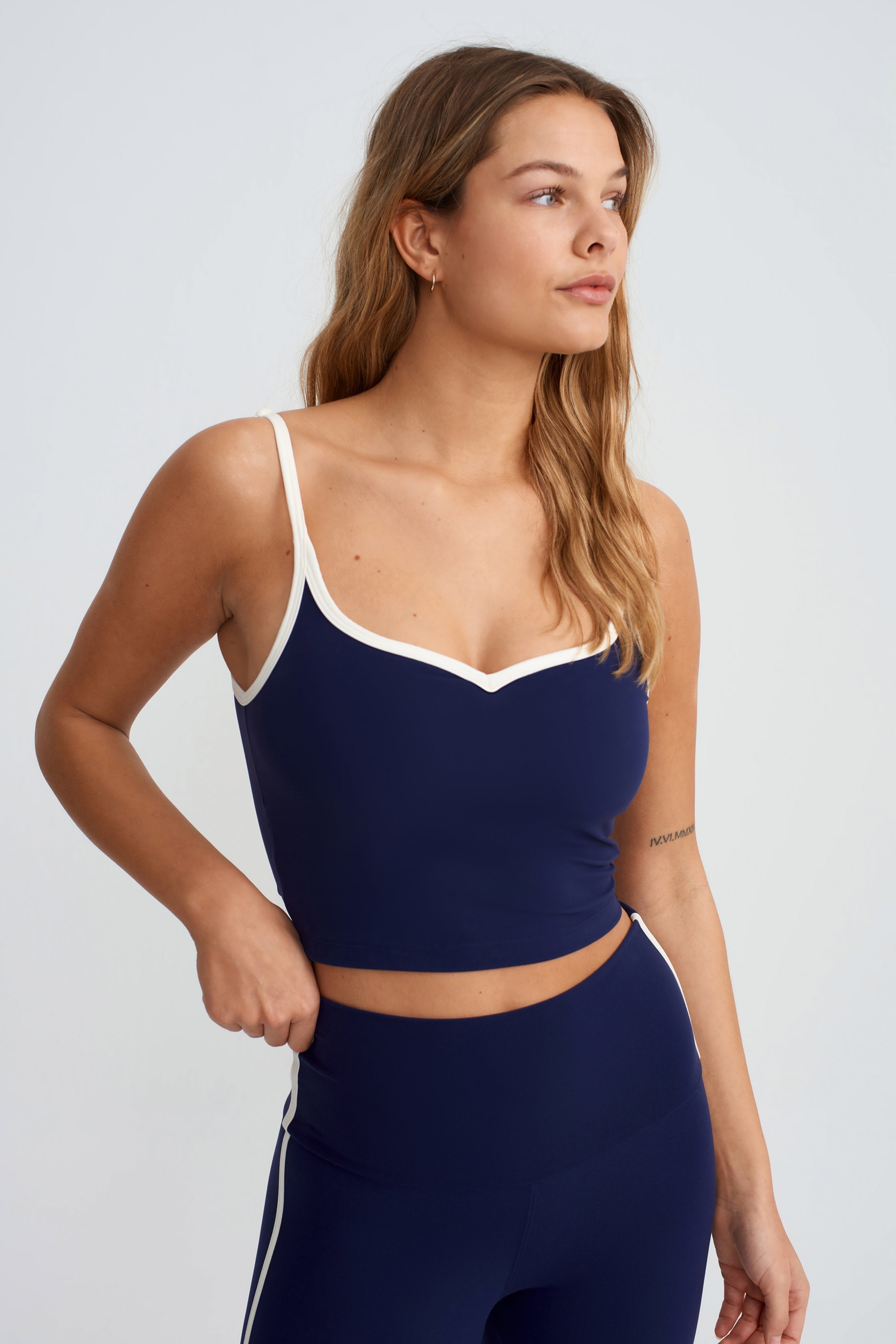 GRACE LONG BRA - SWEET NAVY