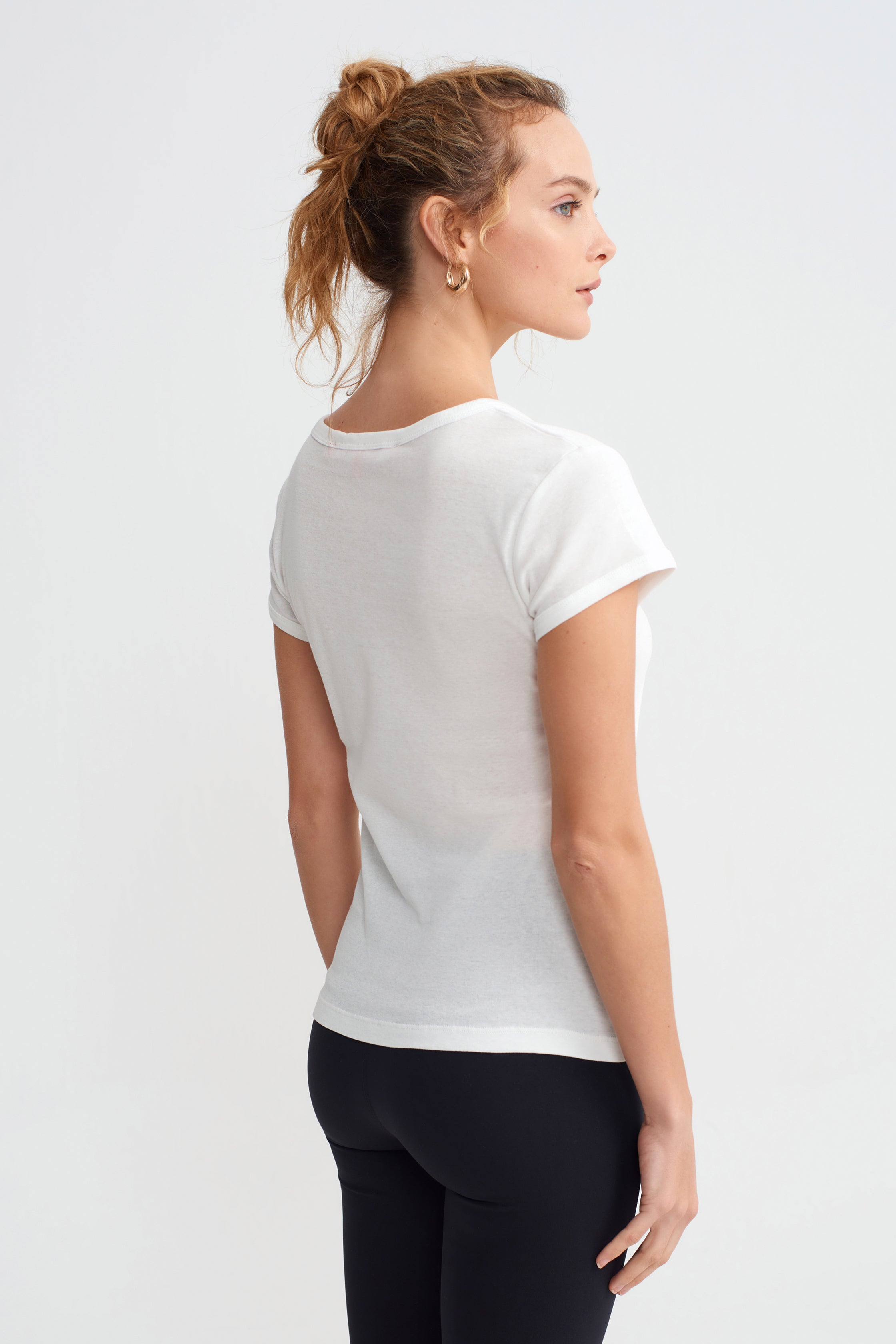 F'AIR T-SHIRT SHORT SLEEVE, CREW NECK – WHITE