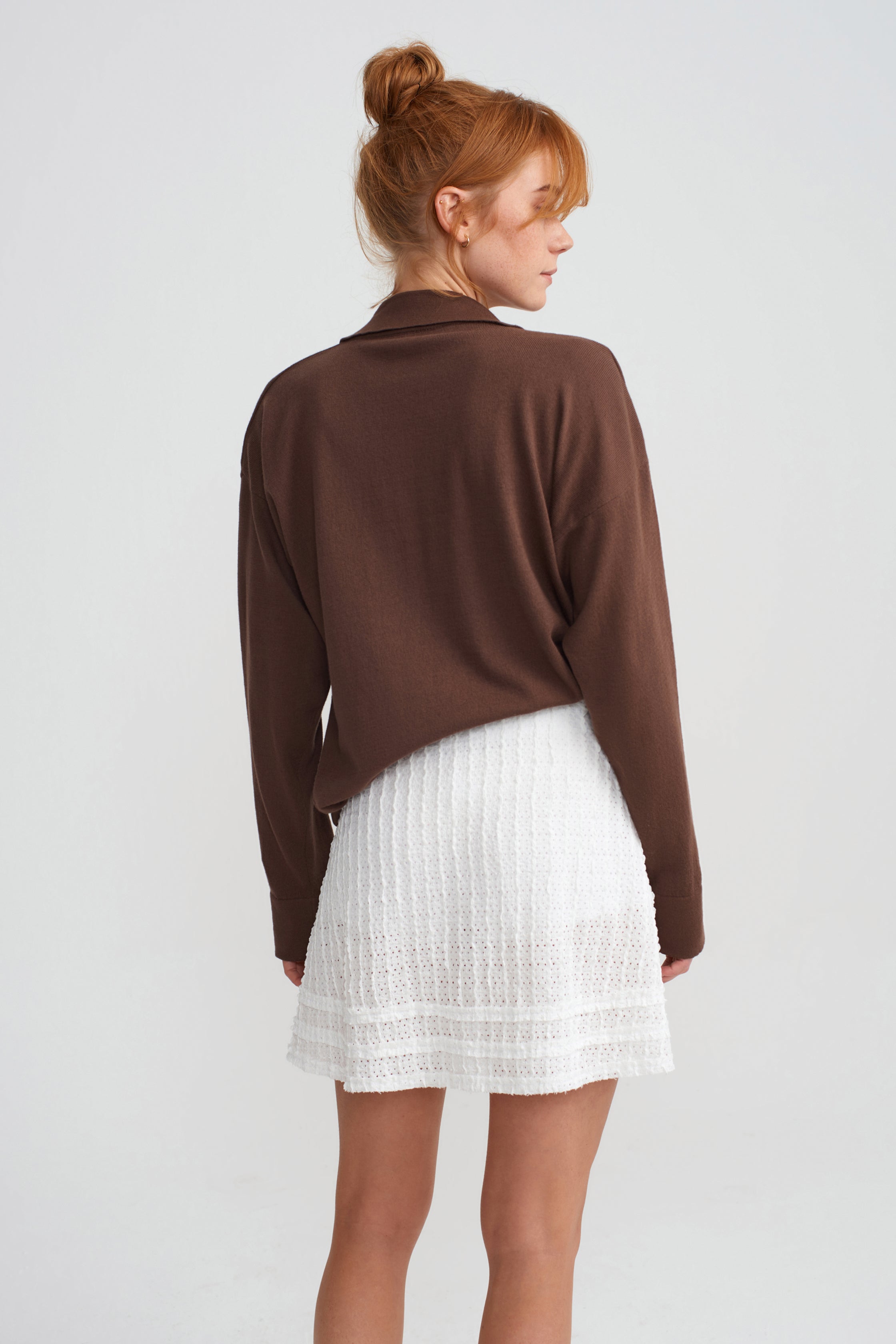 CENTRE SKIRT - LACE TENNIS SKIRT