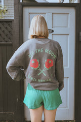 Hit Every Rose Crewneck Sweatshirt