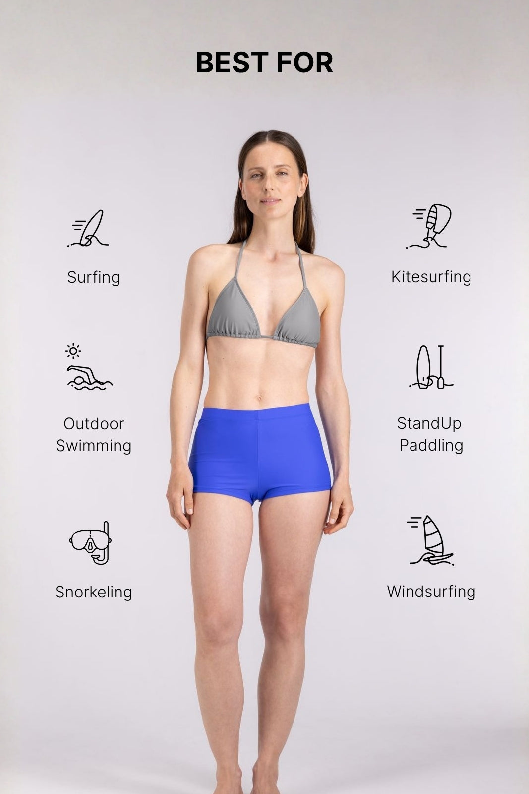 Hot Pant ― Cobalt Blue