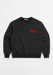 HOT GIRLS GO VEGAN CREWNECK