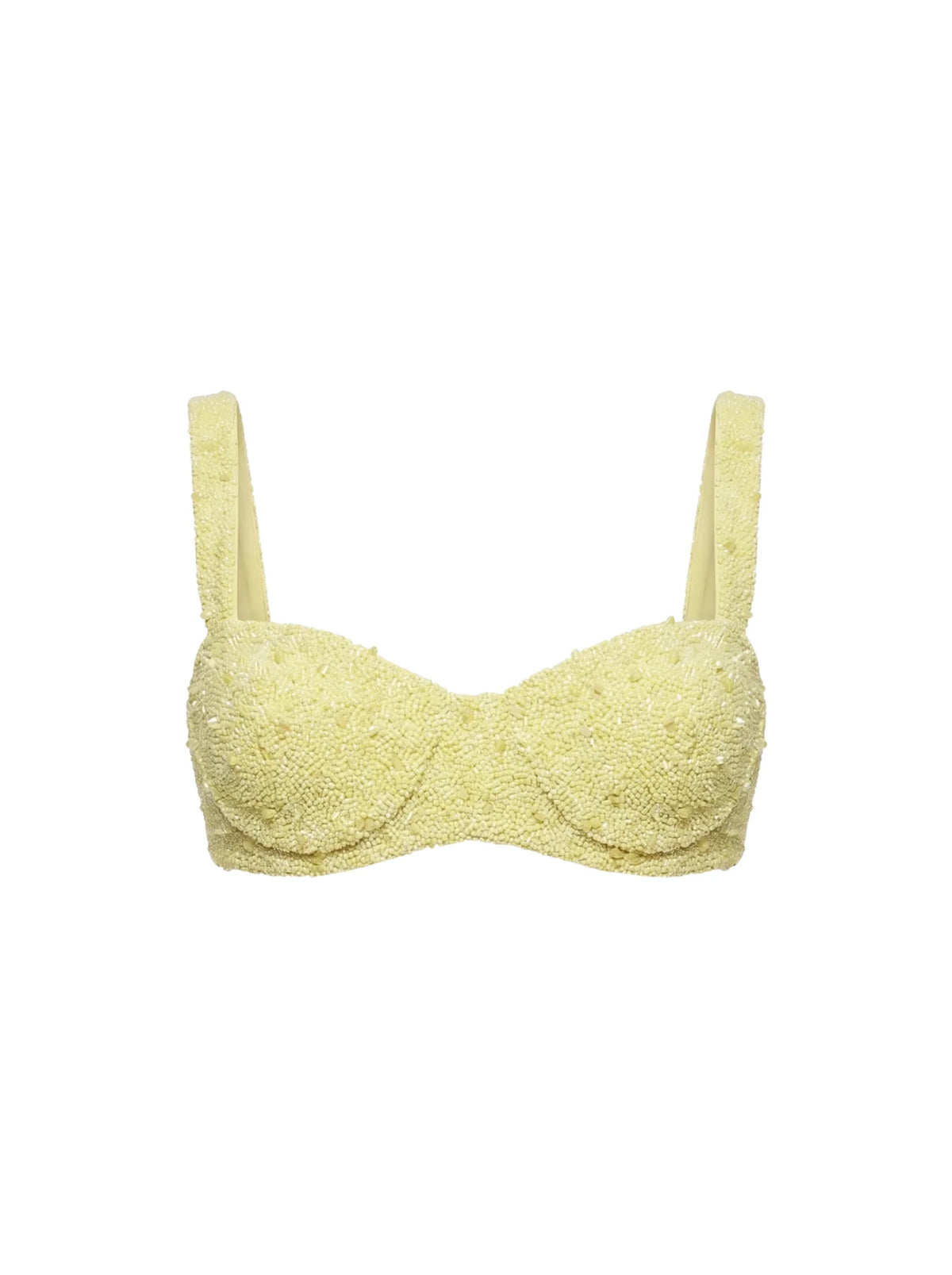 Heidi Shell Hand-Beaded Bikini Multicolor