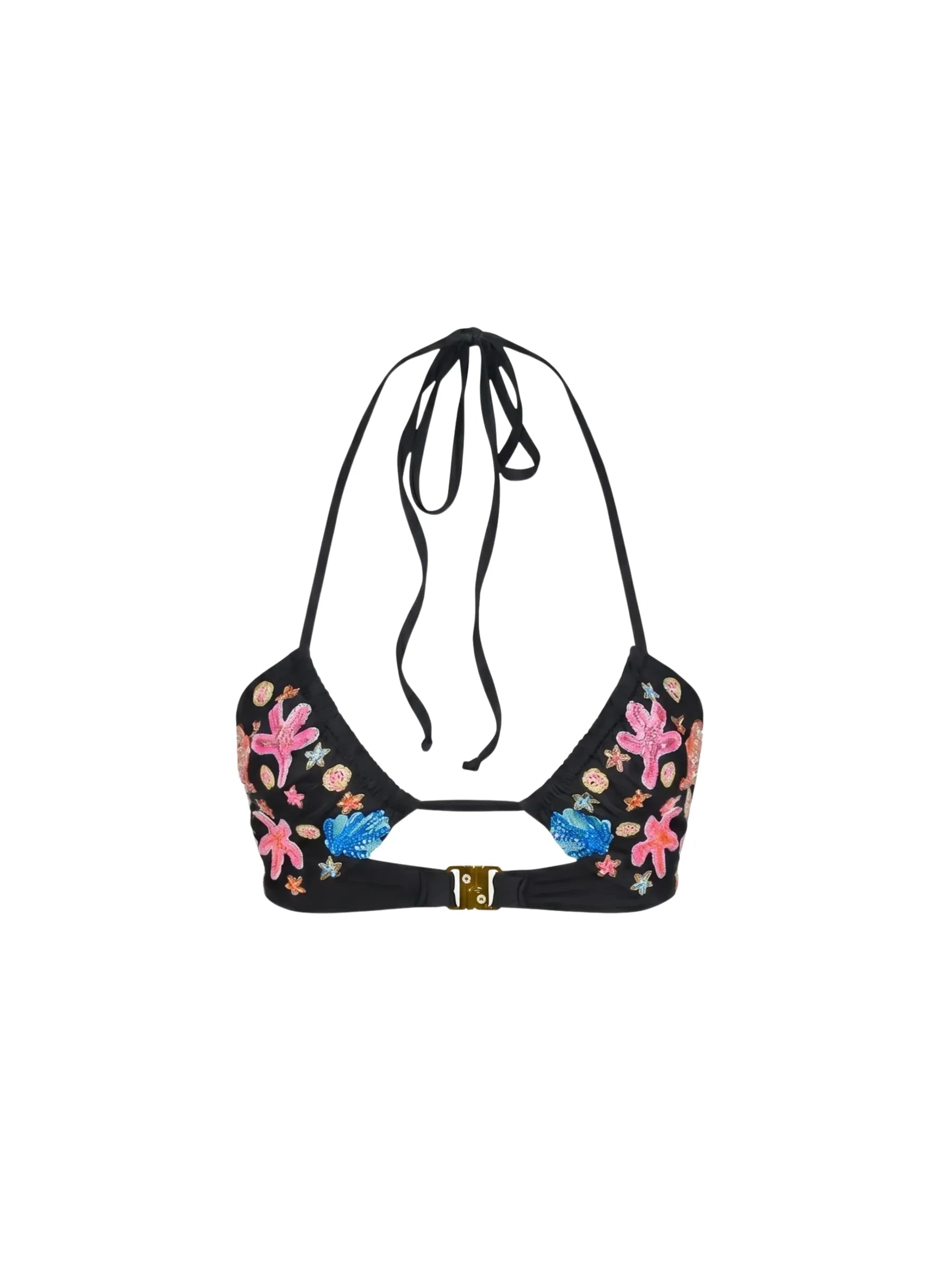 Marissa Hand Embroidered Luxe Bikini Top