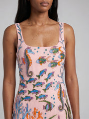 Coraline Pink Mini Dress