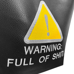 Warning: Full of Shit Shoulder Bag