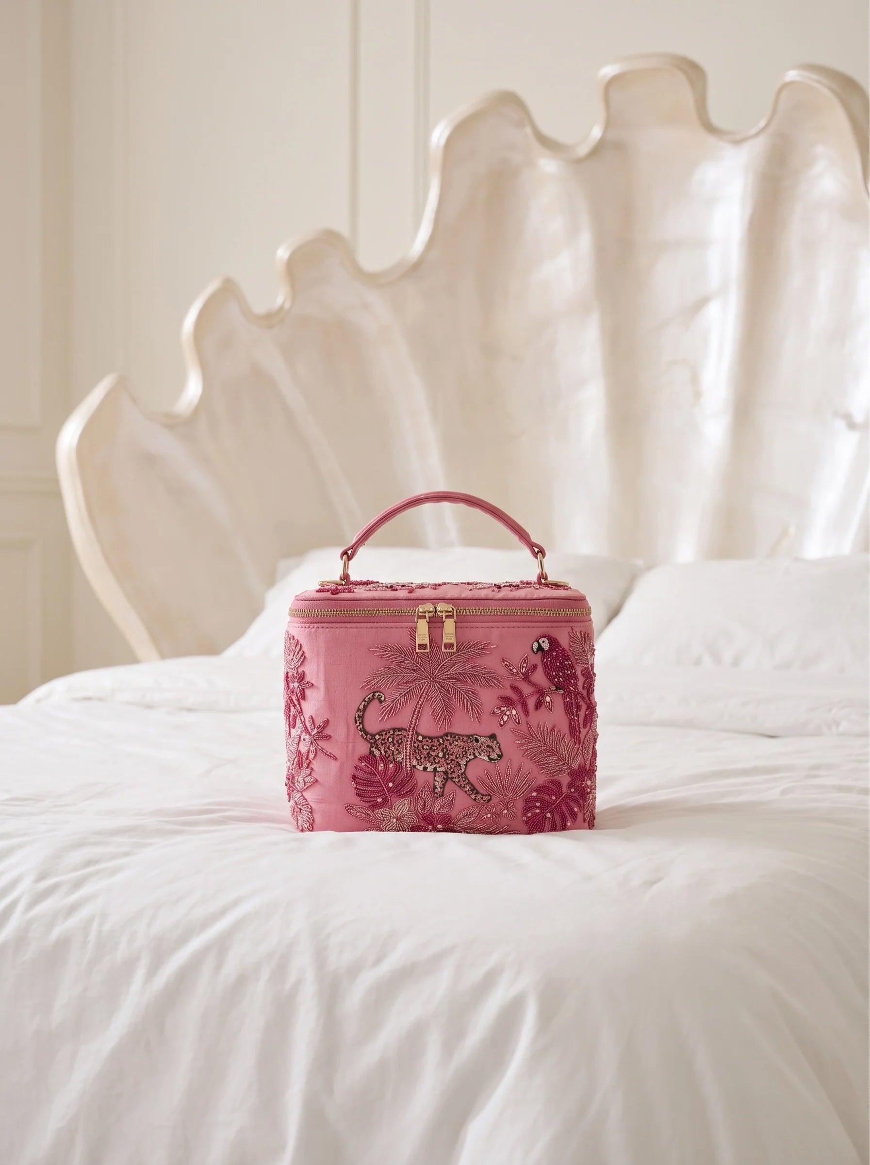Tropical Pink Vanity Bag