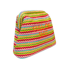 Rainbow Full of Shit Straw Clutch