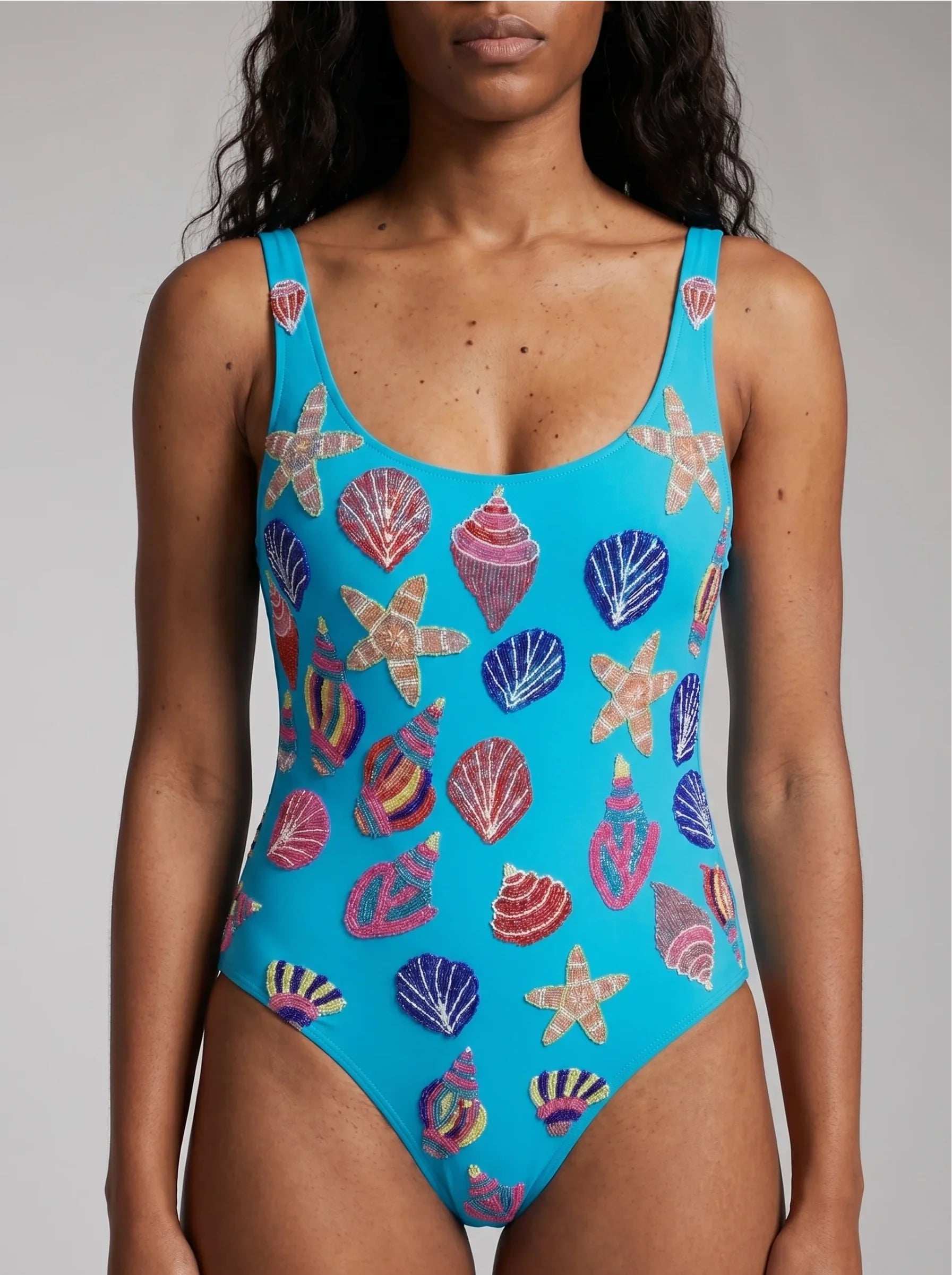 Oceanic Blue Swimsuit in Stock