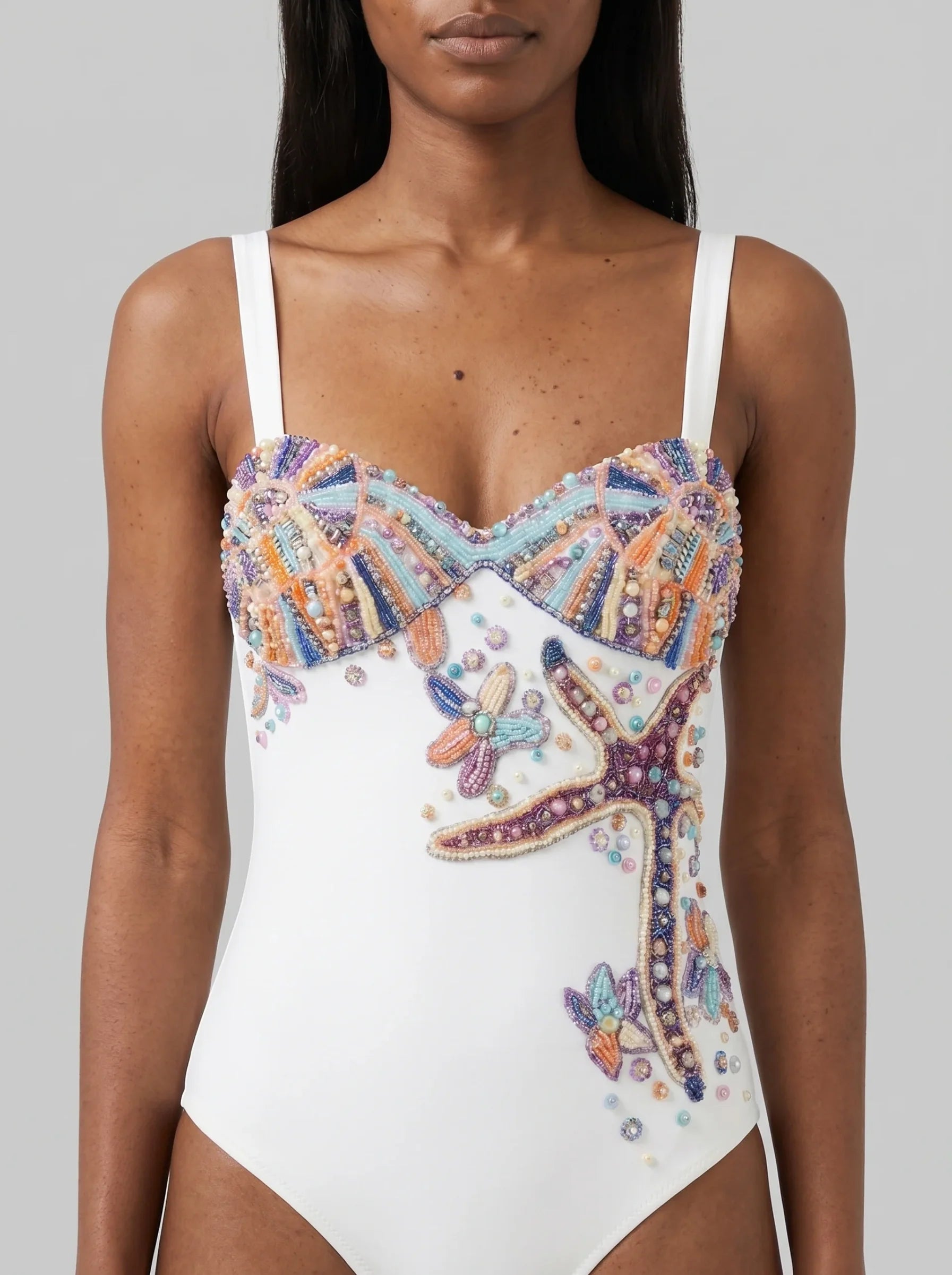 Selene Swimsuit White
