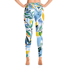 High Waist Yoga Leggings in Leopards Jungle