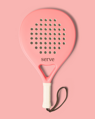 Pastel Peach Padel Racquet