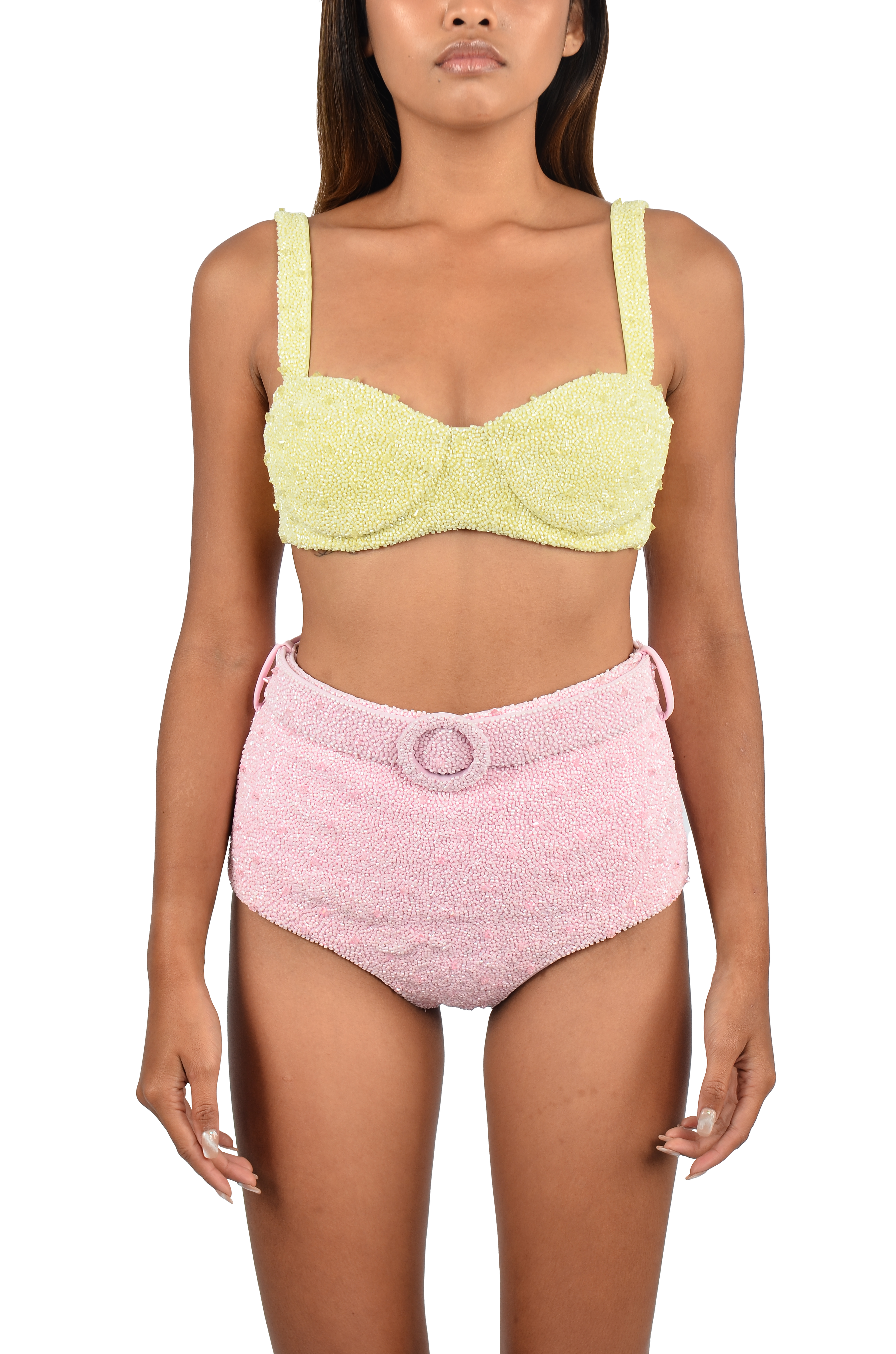 Heidi Hand Beaded Bikini Bottom