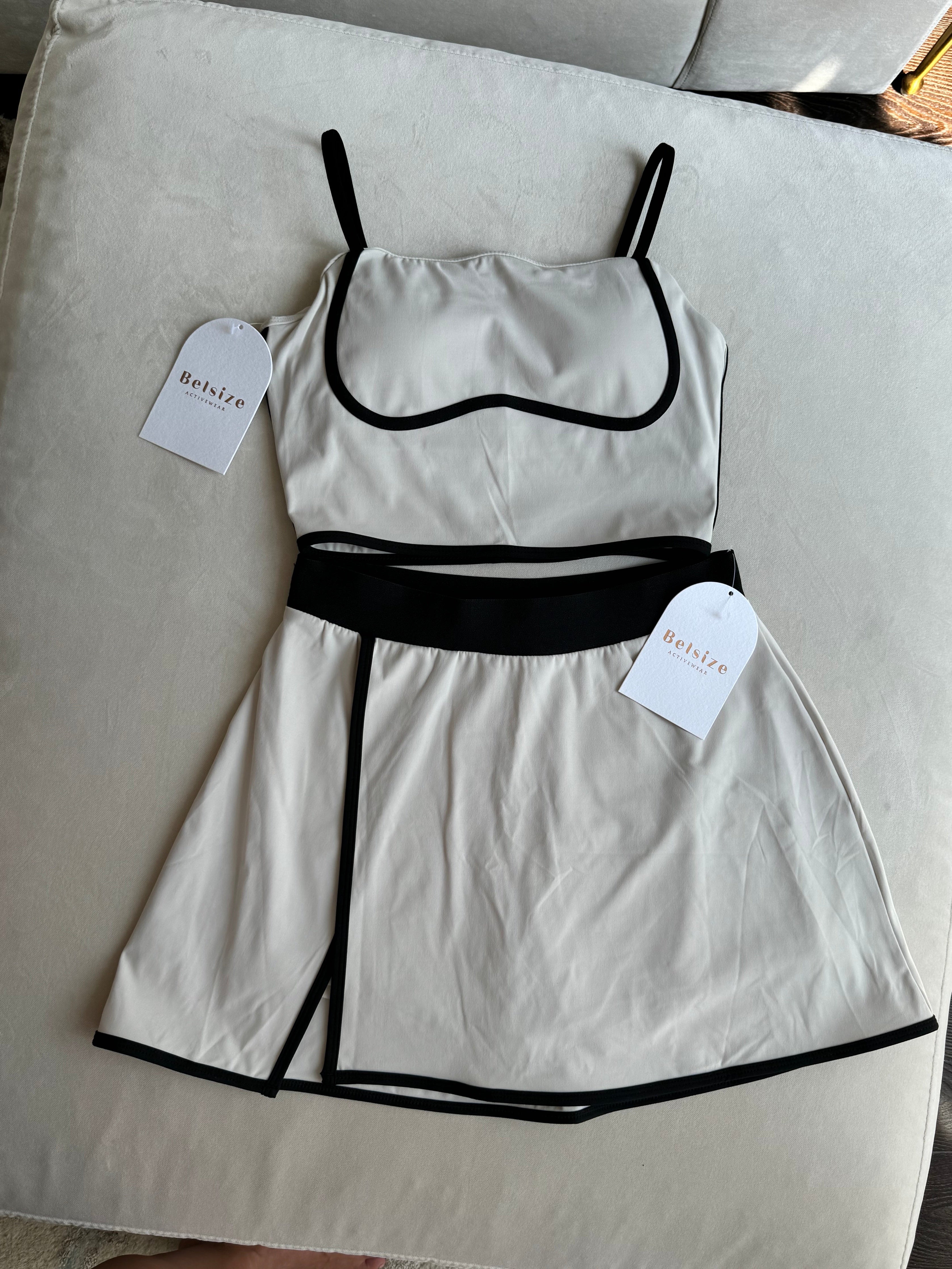 Plush Holiday Set Skort and Sports Bra