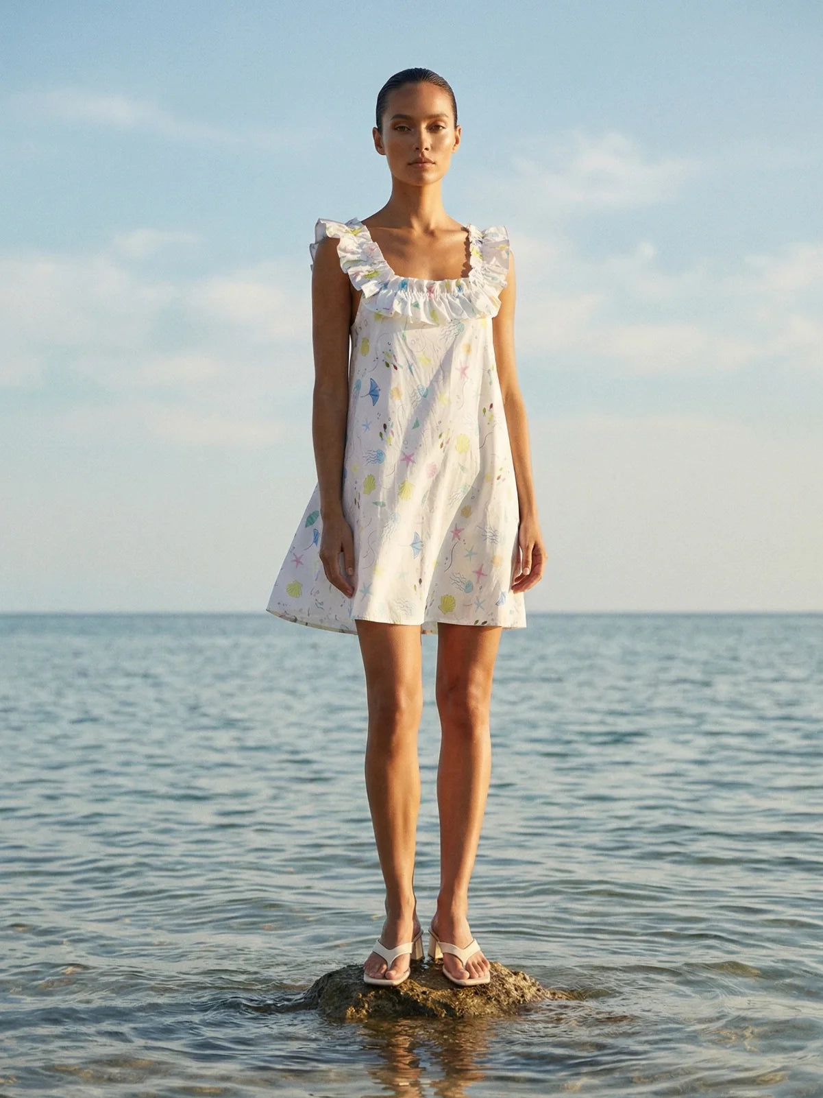 Oceanus X It's 9pm Penelope Sealife Dress