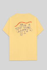 NEGRONI SBAGLIATO T-SHIRT - PALE BANANA YELLOW