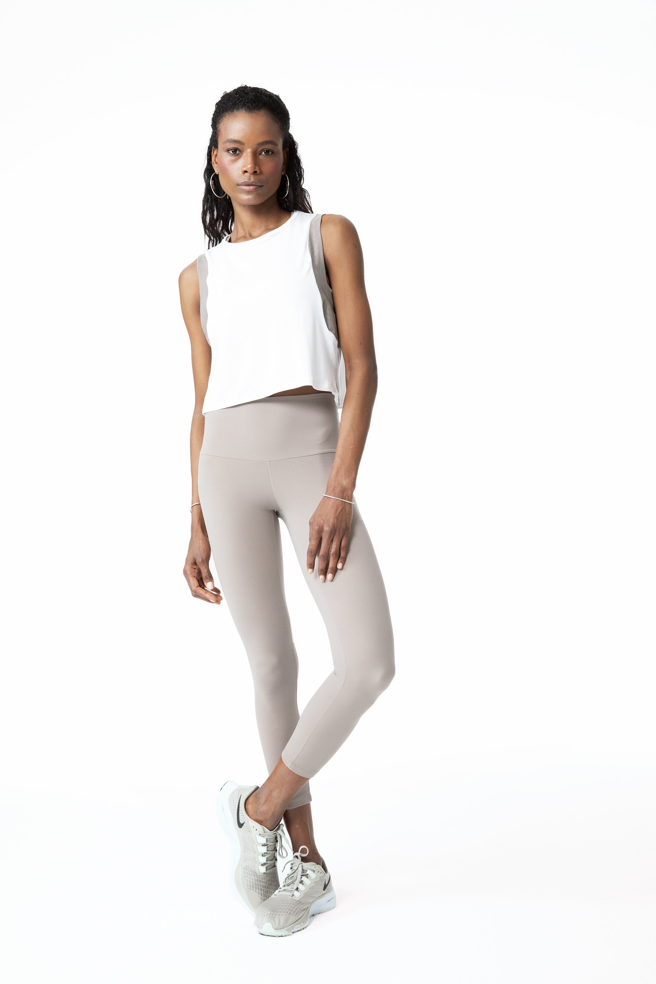 JUST LEGGING - PEBBLE