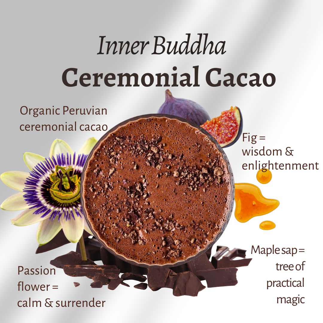 Inner Buddha Ceremonial Cacao Elixir (For Deep Knowing)