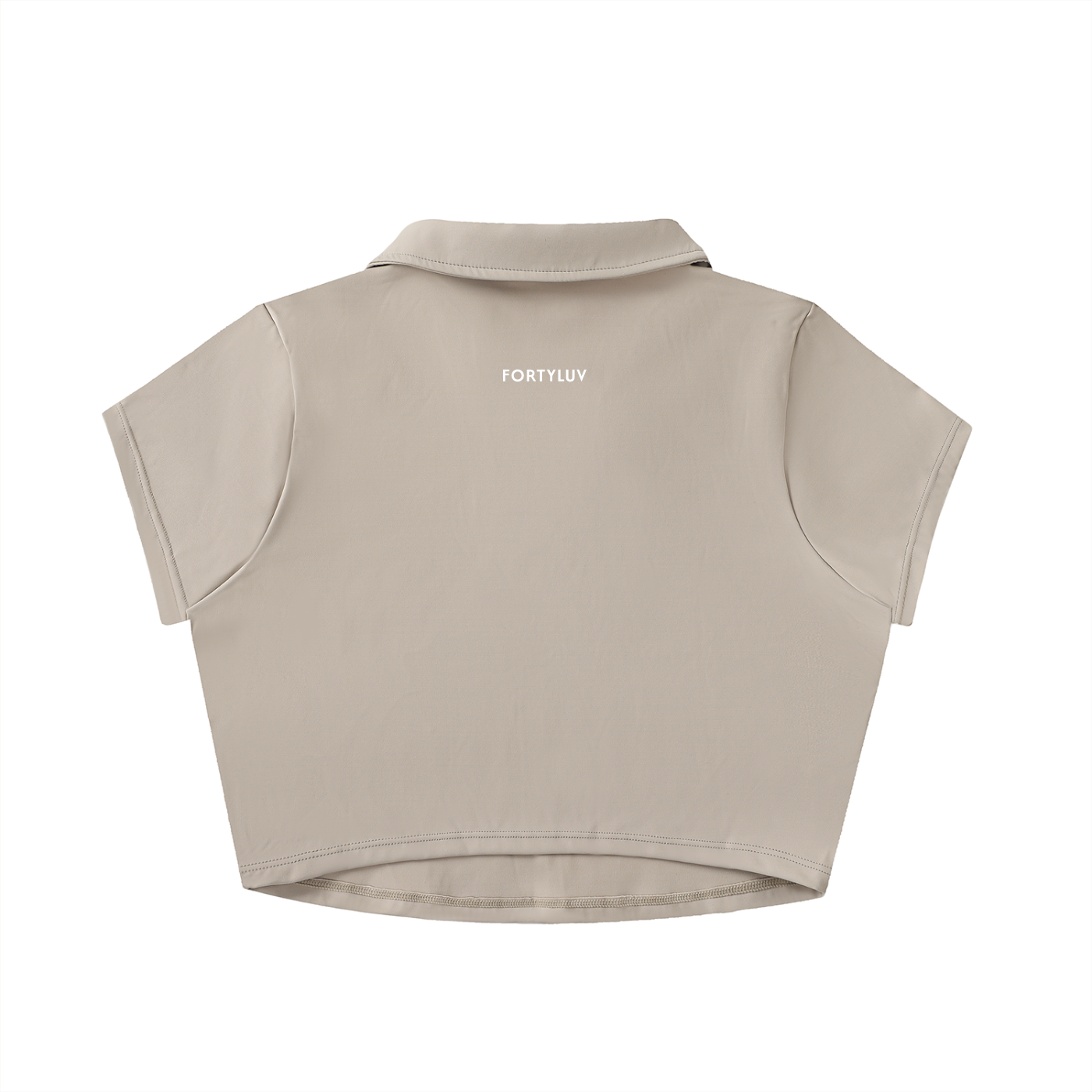 Performance Crop Polo Top