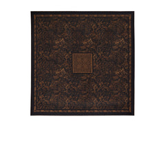 Pure Silk Leopard Scarf