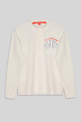 HENLEY T-SHIRT - KRUVASAN (CROISSANT)