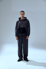 YOUR *ITCH TWO CORD HOODY - ASPHALT