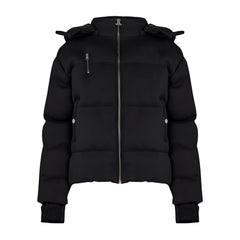YOUR *ITCH PUFFER COAT - JET BLACK