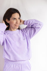 Washed Lavender Sweatshirt