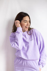 Washed Lavender Sweatshirt