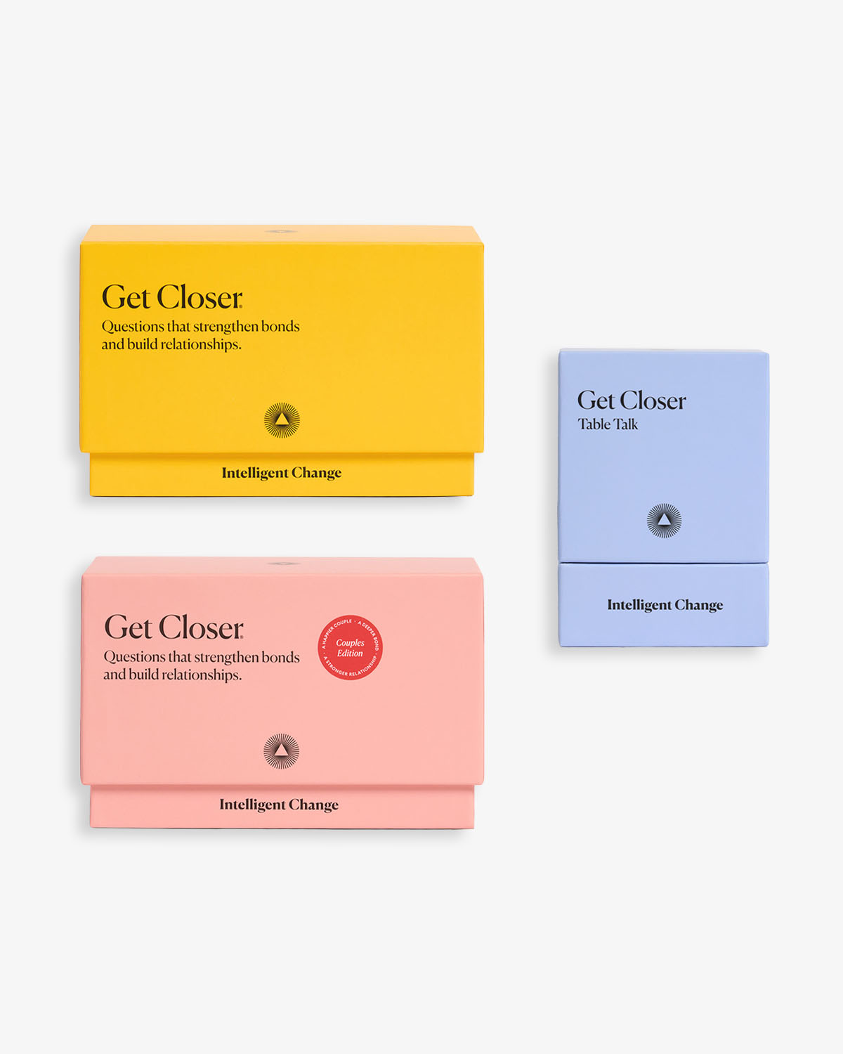 Get Closer Conversation Game: Trio Bundle