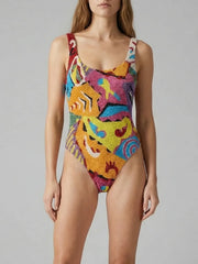 Boston Beaded Swimsuit Multi Colour in Stock