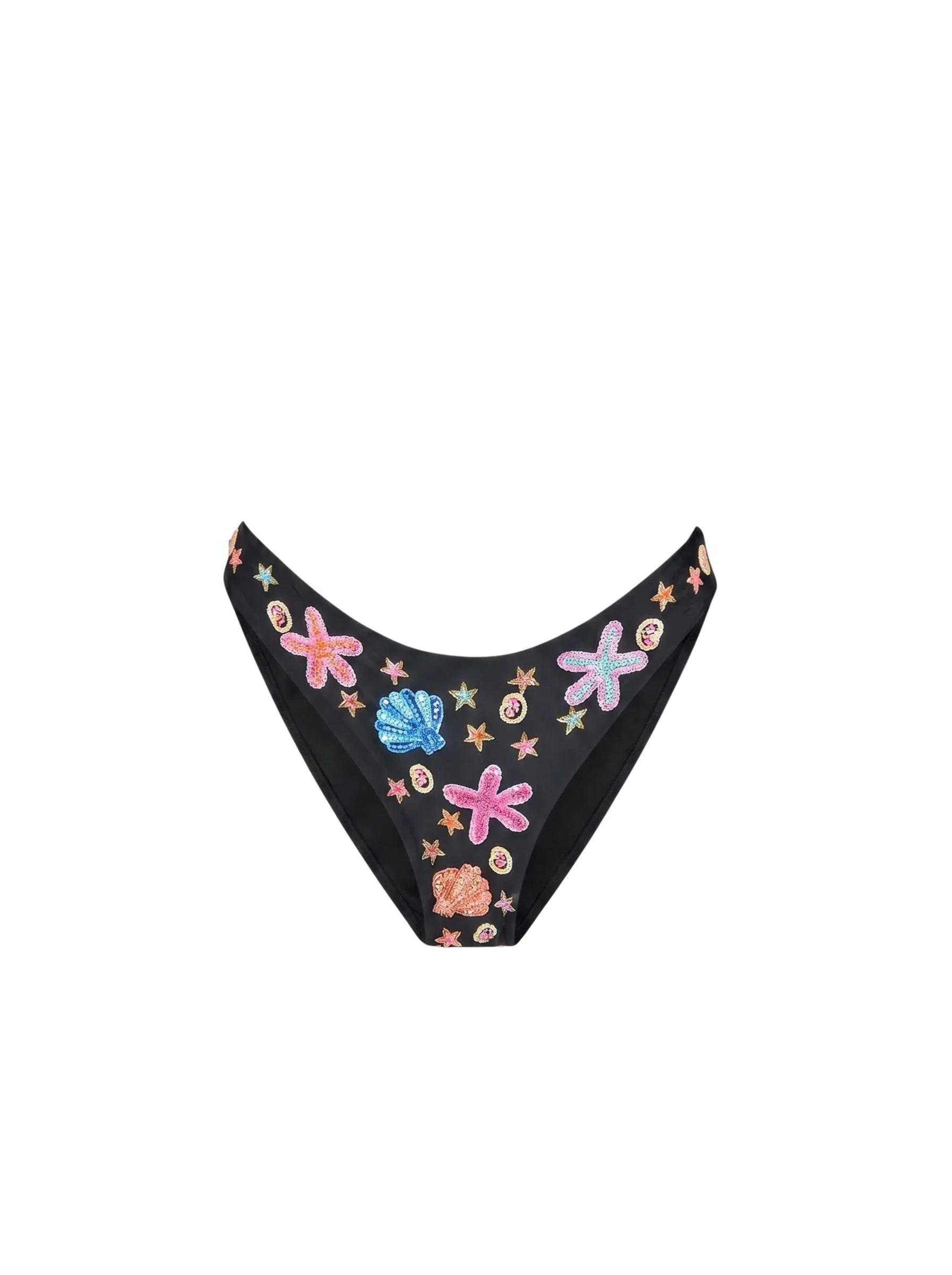 Marissa Hand Embroidered Luxe Bikini Bottom