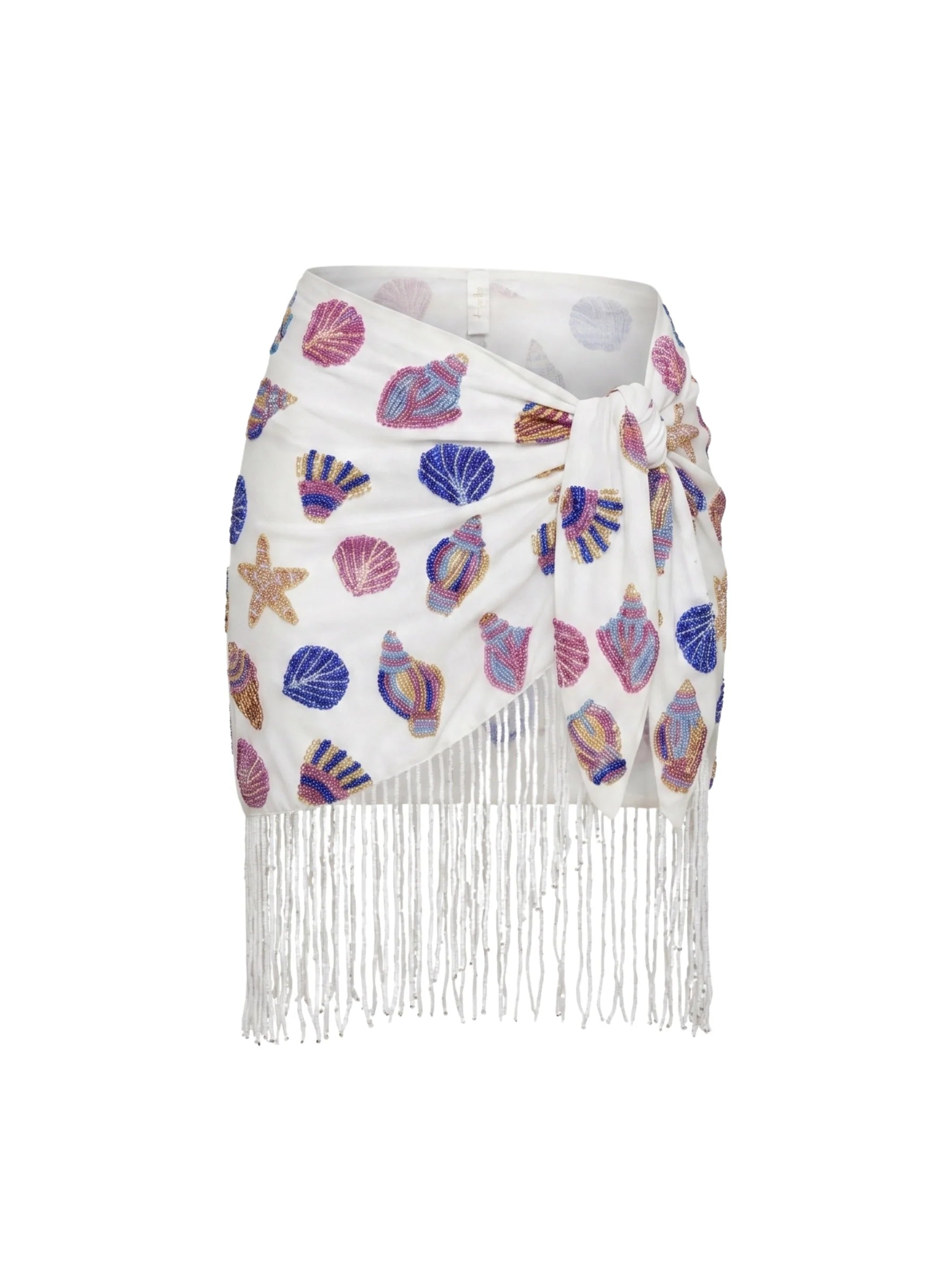 Oceanic Multi Colour Tasseled Sarong