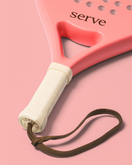 Pastel Peach Padel Racquet