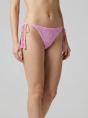 Nixie Tropical Low Coverage Bikini Bottoms Pink