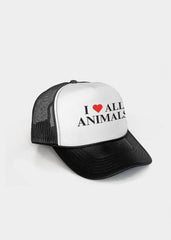 I LOVE ALL ANIMALS TRUCKER